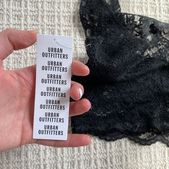 Urban Outfitters Black Lace Tank Top - Picture 4 of 4